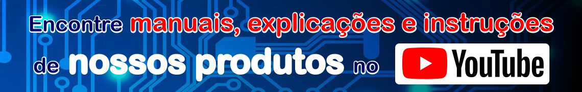 Instruções no Youtube